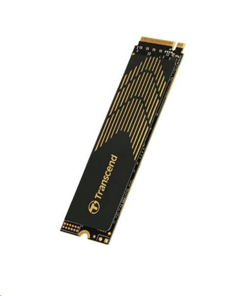 TRANSCEND SSD MTE240S 500GB,  M.2 2280,  PCIe Gen4x4,  s chladičom 3800/ 2800 MB/ s2