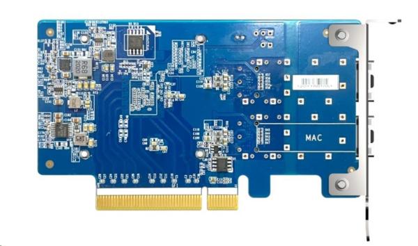 QNAP QXG-25G2SF-CX6 - 25GbE (2porty) PCIe karta; nízky profil; PCIe Gen4 x83