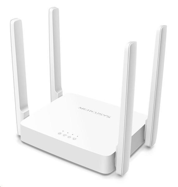 MERCUSYS AC10 WiFi5 router (AC1200,  2, 4GHz/ 5GHz,  2x100Mb/ s LAN,  1x100Mb/ s WAN)2