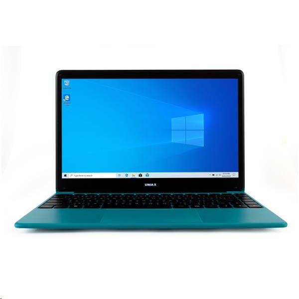 UMAX NB VisionBook 14Wr Turquoise - 14, 1" IPS FHD 1920x1080,  Celeron N4020@1, 1 GHz,  4GB, 64GB,  Intel UHD, W10P,  tyrkysová3