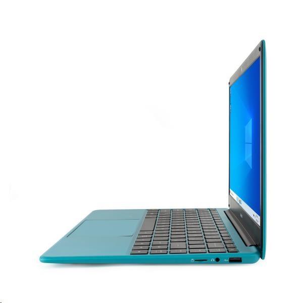 UMAX NB VisionBook 14Wr Turquoise - 14,1" IPS FHD 1920x1080, Celeron N4020@1,1 GHz, 4GB,64GB, Intel UHD,W10P, tyrkysová2