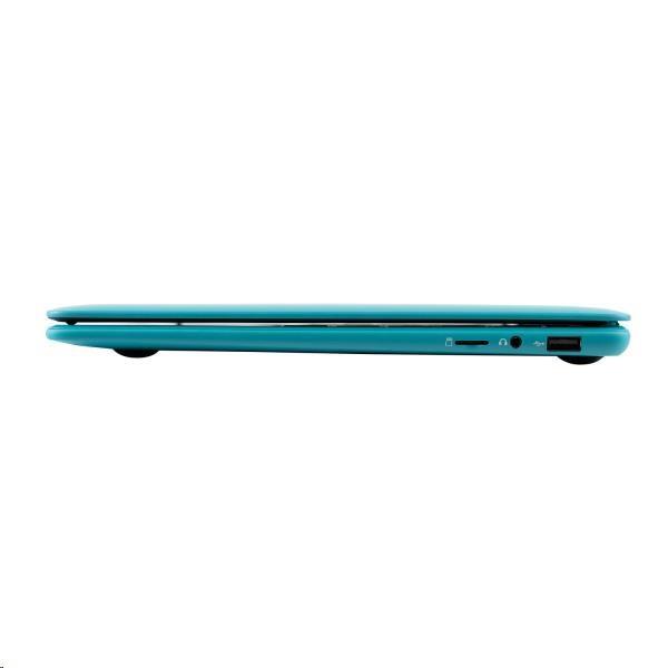 UMAX NB VisionBook 14Wr Turquoise - 14,1" IPS FHD 1920x1080, Celeron N4020@1,1 GHz, 4GB,64GB, Intel UHD,W10P, tyrkysová5