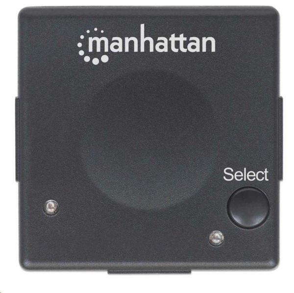 Manhattan HDMI Switch,  2-portový HDMI prepínač,  1080p,  čierny4