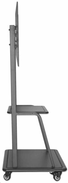 Manhattan univerzální TV vozík,  Universal Heavy Duty TV Cart,  37" až 100" TV,  černá2