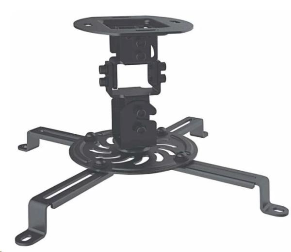 Manhattan univerzální držák projektoru,  Universal Projector Ceiling Mount,  na strop,  černá