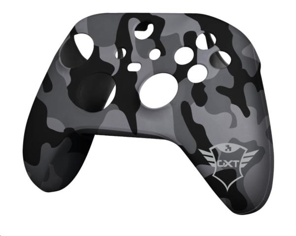 TRUST Obal na ovladač GXT 749K Controller Silicon Skins for Xbox,  black camo2
