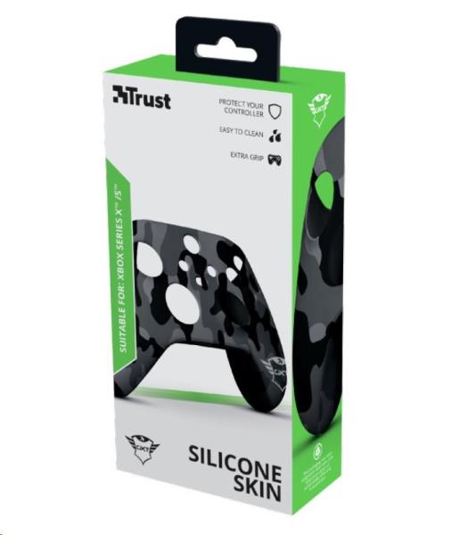 TRUST Obal na ovladač GXT 749K Controller Silicon Skins for Xbox,  black camo4