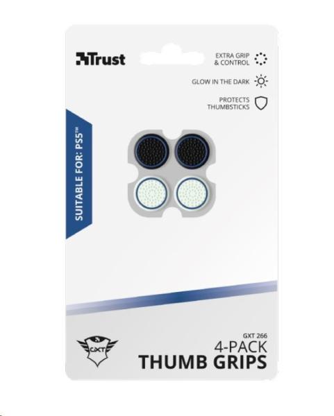 TRUST Silikonové krytky GXT 266 4-pack Thumb Grips for PS51