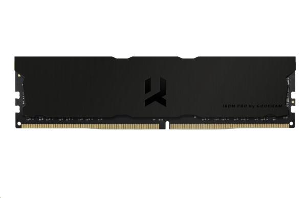 DDR4 32GB 3600MHz CL18 DR DIMM (sada 2x16GB) GOODRAM IRDM PRO,  hlboká čierna