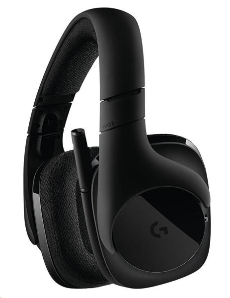 Logitech herní sluchátka G533,  Wireless Gaming Headset2