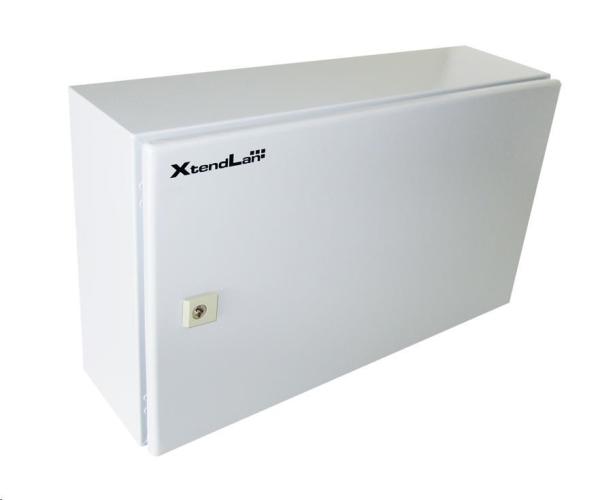 XtendLan 19" venkovní vodotěsný rozvaděč 6U 22U 600x360, krytí IP55, nosnost 65kg, šedý