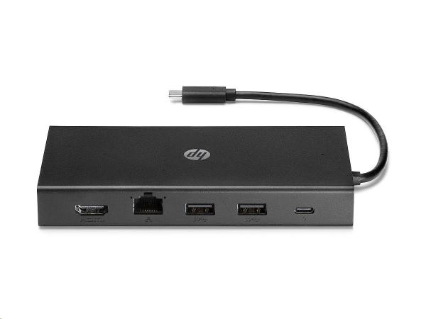 Cestovný multiportový rozbočovač HP USB-C1