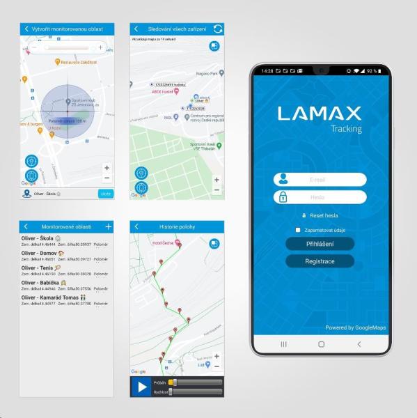 LAMAX GPS Locator + obojek8