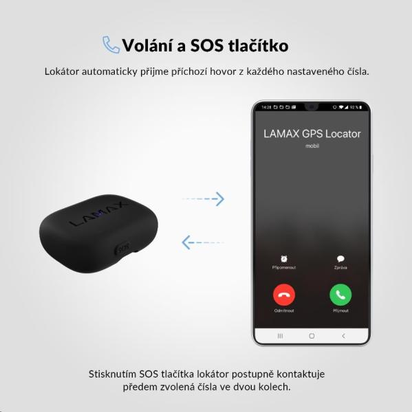 LAMAX GPS Locator + obojek2