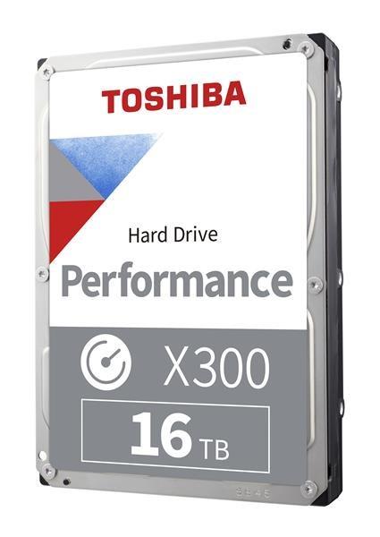 TOSHIBA HDD X300 16TB,  SATA III,  7200 otáčok za minútu,  512 MB cache,  3, 5",  BULK1