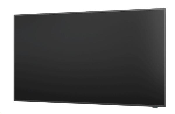 SHARP/ NEC LFD 43" MultiSync E438,  IPS,  3840x2160,  350nit,  1200:1,  8ms,  16/ 7,  VGA,  HDMI,  LAN,  RS232,  USB,  Mediaplayer0