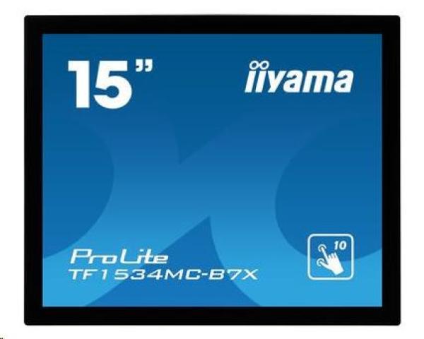 iiyama ProLite TF1534MC-B7X,  38.1 cm (15""),  kapacitný,  10 TP,  čierny1