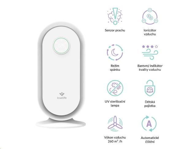 TrueLife AIR Purifier P5 WiFi - čistička vzduchu1