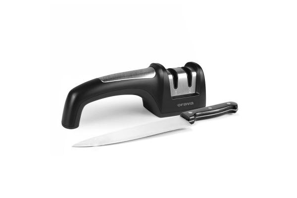 ORAVA BN-10 brousek nožů, manuální, diamantové / keramické kotouče, Soft Touch rukojeť1