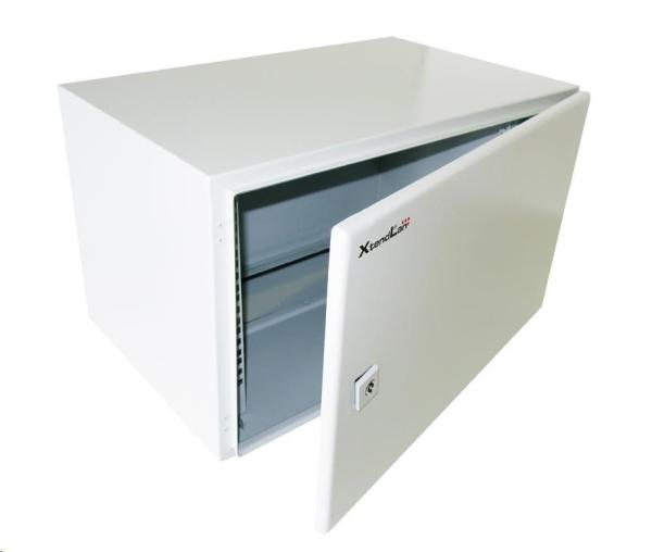 XtendLan 19" venkovní vodotěsný rozvaděč 6U 600x400,  krytí IP55,  nosnost 65kg,  šedý4