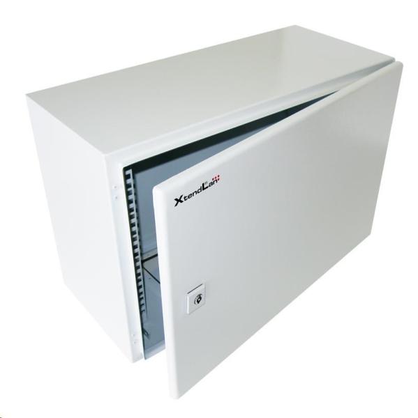 XtendLan 19" venkovní vodotěsný rozvaděč 7U 22U 600x400,  krytí IP55,  nosnost 65kg,  šedý5