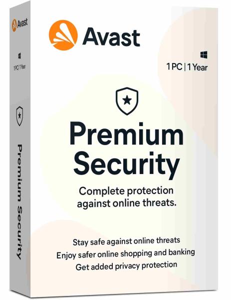 _Nový Avast Premium Security pre Windows 1 zariadenie na 12 měsíců