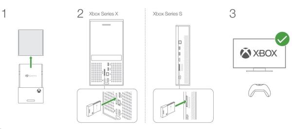 SEAGATE SSD 1TB Rozšíření úložiště pro Xbox X/ S,  PCIe Gen4 x25