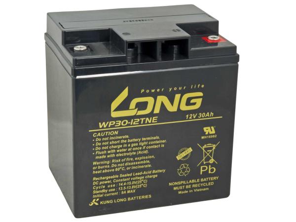 LONG batéria 12V 30Ah M6 DeepCycle (WP30-12TNE)