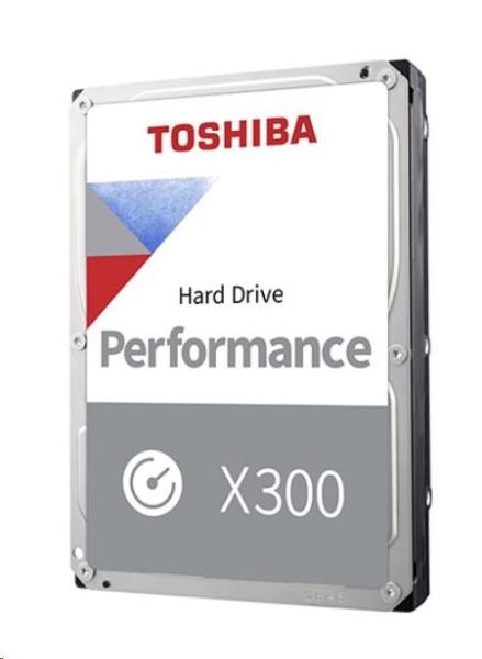 TOSHIBA HDD X300 6TB,  SATA III,  7200 otáčok za minútu,  256 MB cache,  3, 5",  DOPRAVA1