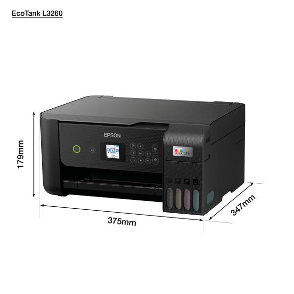 EPSON tiskárna ink EcoTank L3260,  3v1,  A4,  1440x5760dpi,  33ppm,  USB,  Wi-Fi7