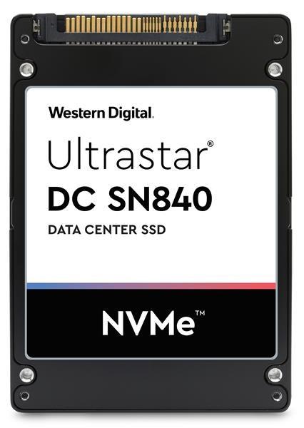 Western Digital Ultrastar® SSD 3840 GB (WUS4BA138DSP3X3) DC SN840 PCIe TLC RI-3DW/ D BICS4 ISE