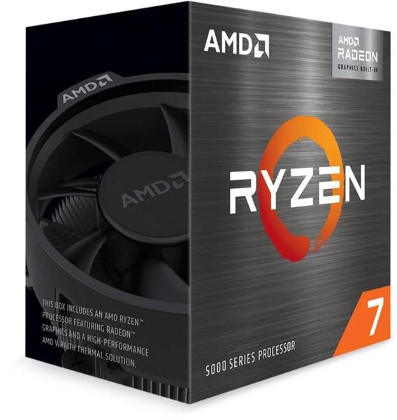 Procesor AMD RYZEN 7 5700G,  8-jadrový,  3.8GHz,  16MB cache,  65W,  socket AM4,  VGA RX Vega 8,  BOX0