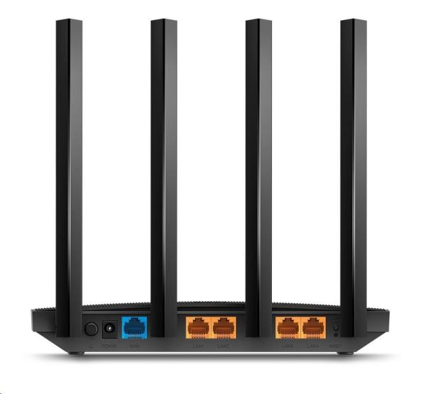 TP-Link Archer C6 v3.2 OneMesh/Aginet WiFi5 router (AC1200, 2,4GHz/5GHz, 4xGbELAN, 1xGbEWAN)3