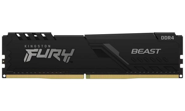 KINGSTON DIMM DDR4 8GB 3600MT/s CL17 FURY Beast Černá