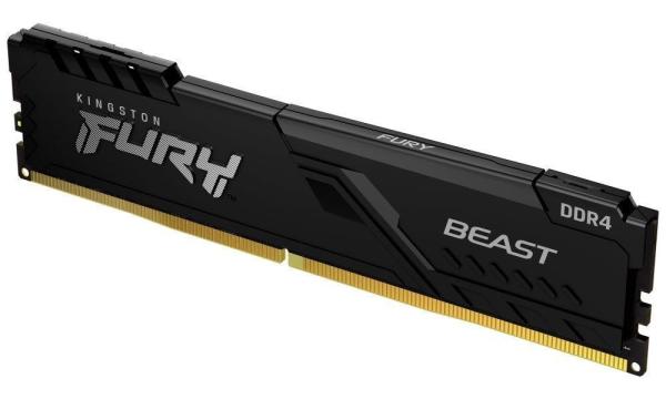KINGSTON DIMM DDR4 8GB 3600MT/s CL17 FURY Beast Černá1