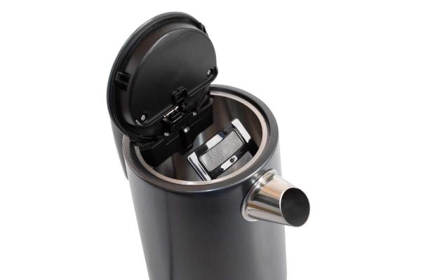 ORAVA Delux-1 rychlovarná konvice,  2200 W,  1.7 l,  regulace teploty,  automatické vypnutí,  nerez černá4