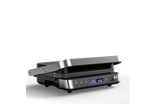 Orava Grillchef-3 elektrický kontaktní gril, 2000 W, LCD displej, časovač, digitální ovládání2