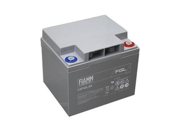 Batéria - Fiamm 12 FGL42 (12V/ 42Ah - M6) životnosť 10 rokov