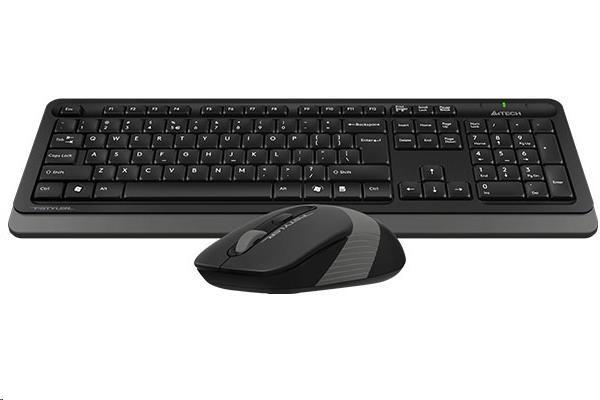 Súprava klávesnica + myš A4tech,  FG1010 FSTYLER,  bezdrôtová,  sivá1