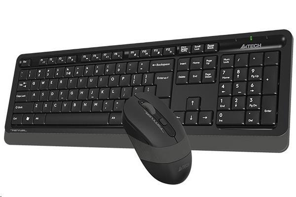 Súprava klávesnica + myš A4tech,  FG1010 FSTYLER,  bezdrôtová,  sivá3