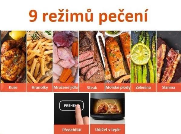 Cosori L501 PRO 4.7L – horkovzdušná fritéza + 5x špíz a gril. rošt9