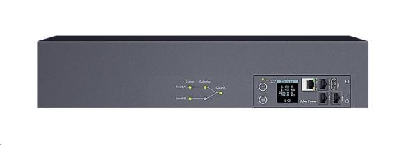 CyberPower Rack ATS Switched,  2U,  16A,  (13)C13,  (2)C19,  IEC 60309 32A (2) 3.05m2