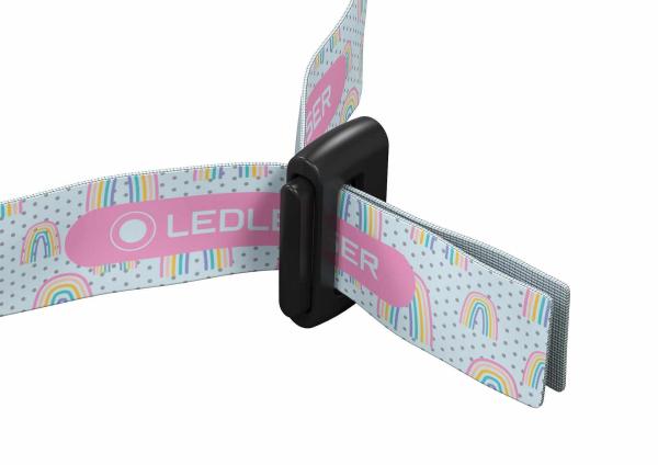 LEDLENSER čelovka dětská KIDLED4R RAINBOW - Box1