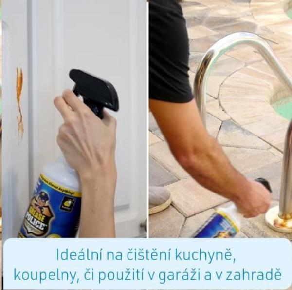 Grease Police - Vyčistí všechny zanesené povrchy3