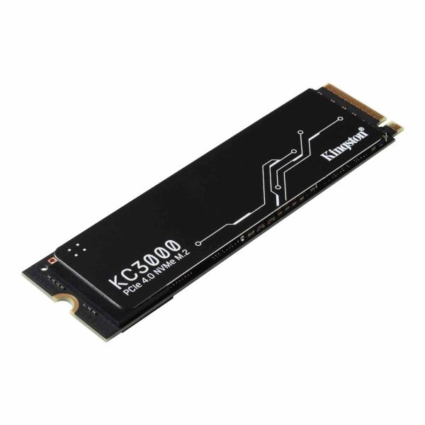 SSD disk Kingston 4096 GB KC3000 M.2 2280 NVMe™ PCIe Gen 4 (R 7000 MB/ s; W 7000 MB/ s)1