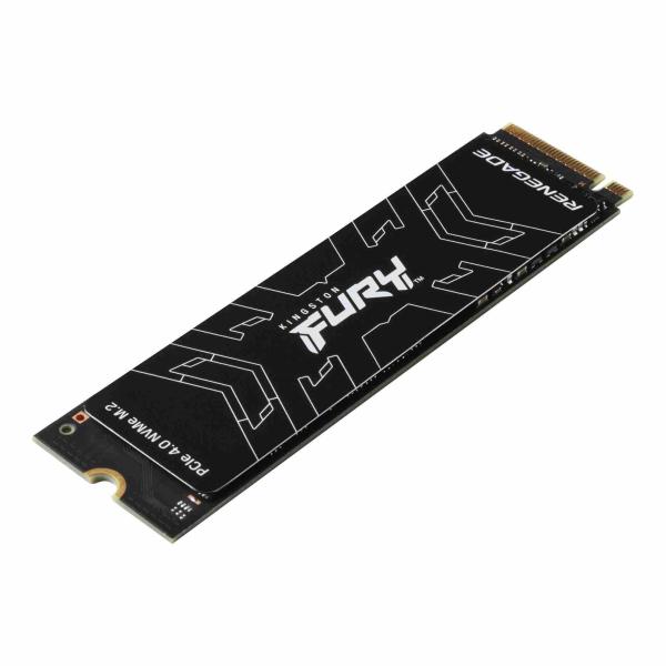 Kingston FURY RENEGADE SSD 500GB M.2 2280 NVMe™ PCIe Gen 4 (R 7300 MB/ s; W 3900 MB/ s)1