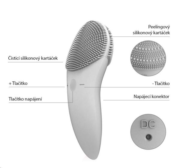 TOUCHBeauty 1788 Sonický čistič pleti zelený2