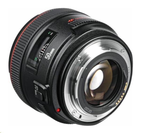 Canon EF 50mm f/ 1.2 L USM objektiv1