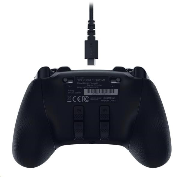 RAZER herní ovladač Wolverine V2 Chroma,  Xbox Series X|S Controller with Razer Chroma™ RGB3