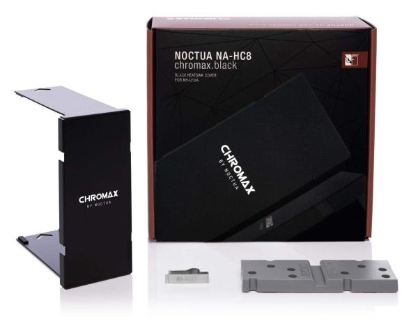 Kryt chladiča CPU NOCTUA NA-HC8 chromax.čierna, čierna0